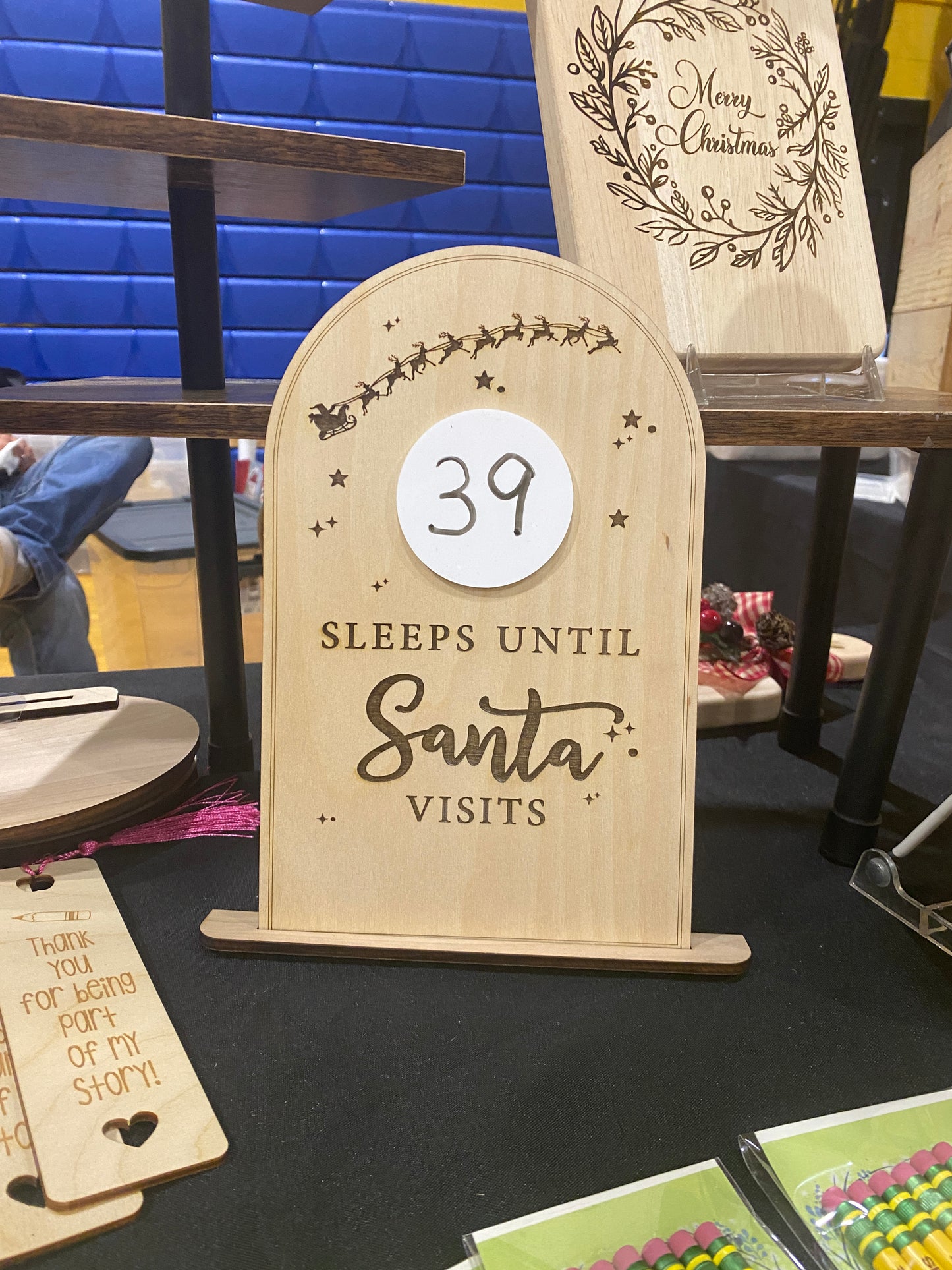 Christmas Countdown Sign