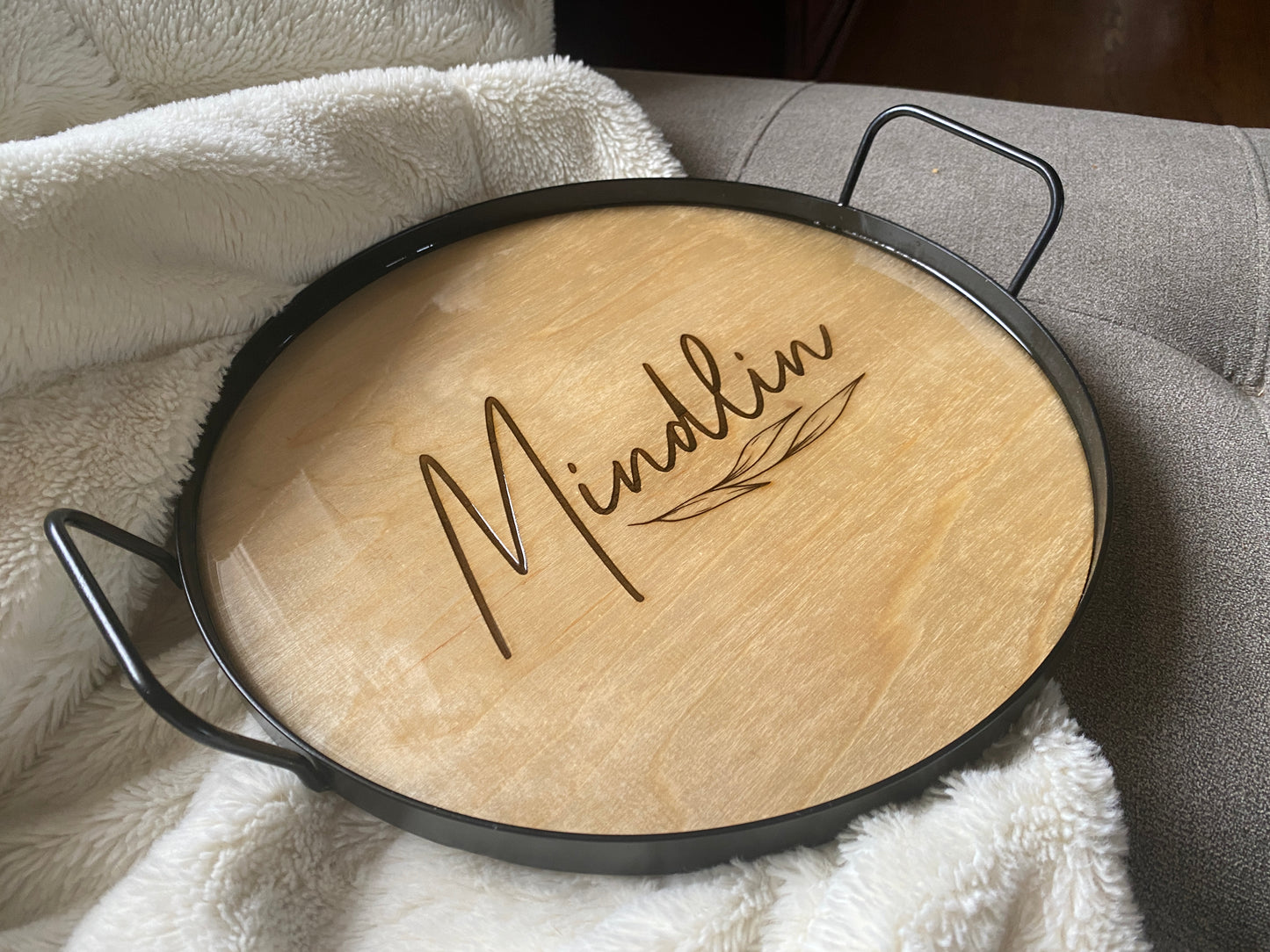 Personalized serving tray, custom serving tray