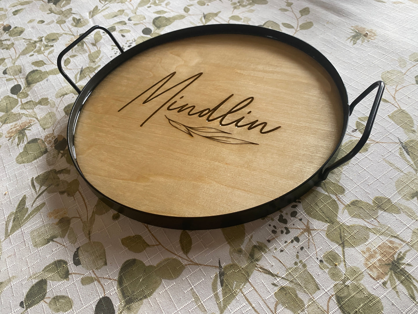 Personalized serving tray, custom serving tray