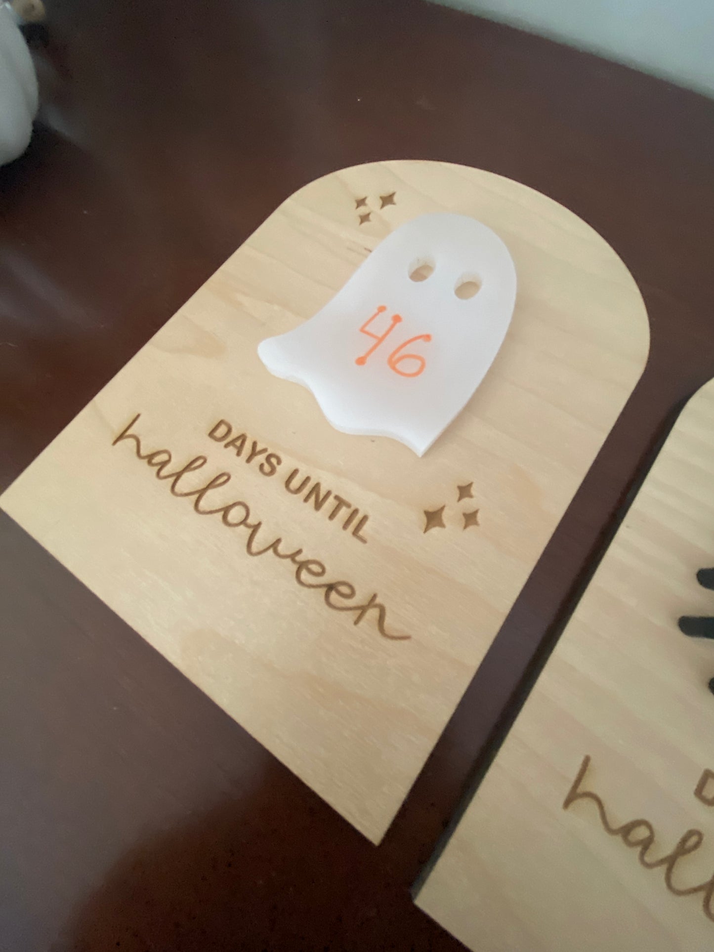 Halloween Countdown sign