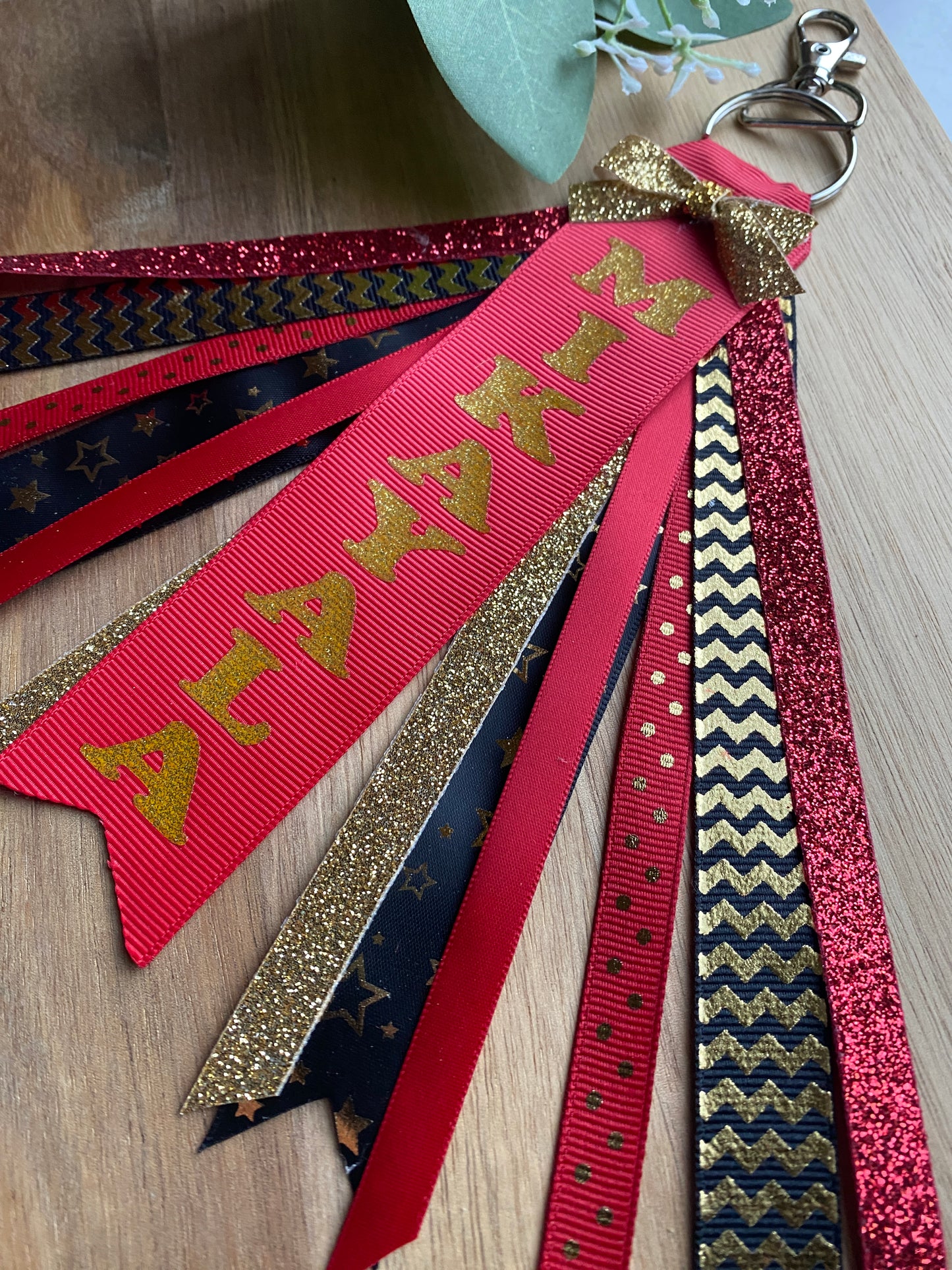 Ribbon Keychain - Colorful and Stylish Key Accessory