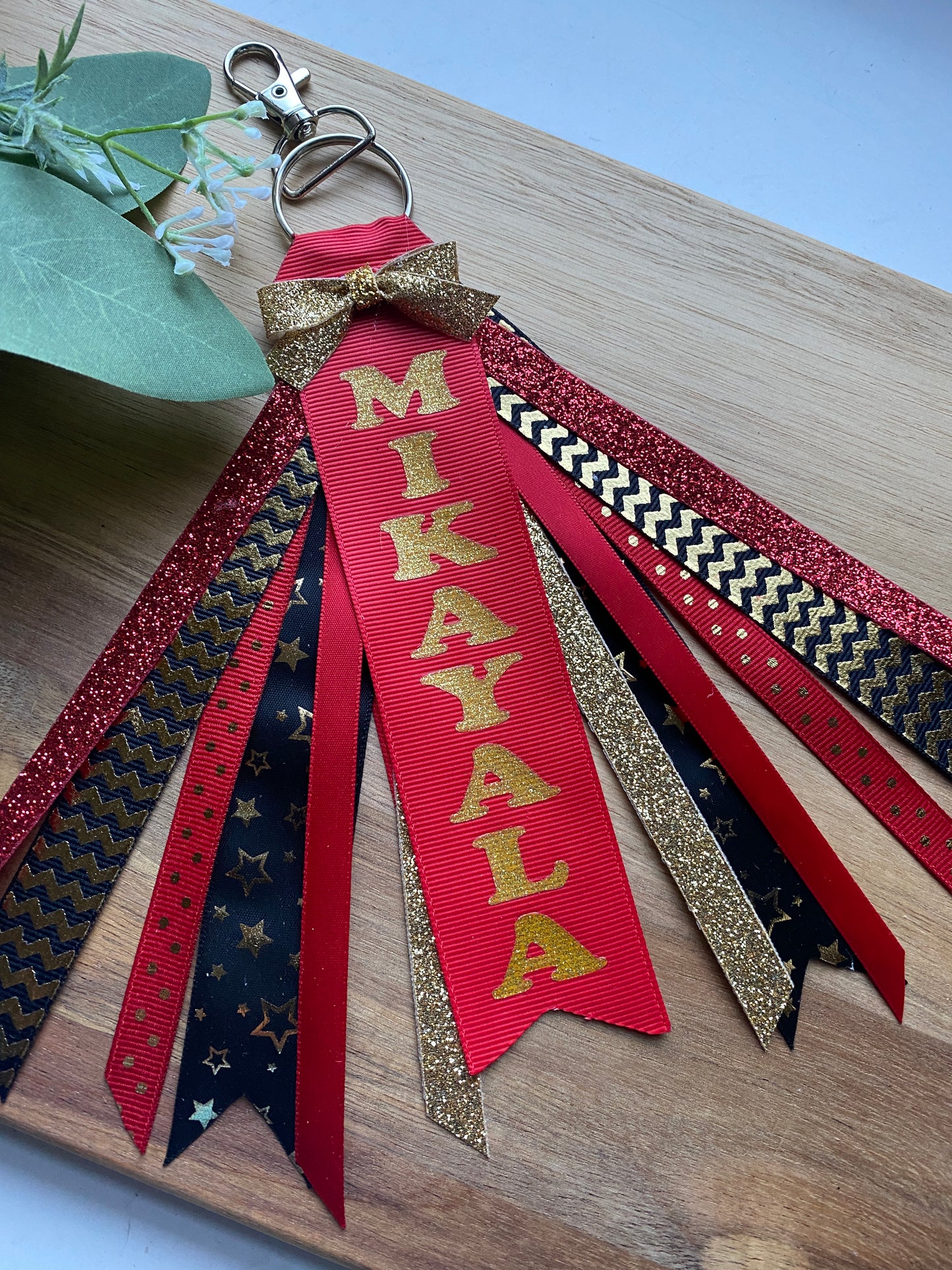 Ribbon Keychain - Colorful and Stylish Key Accessory