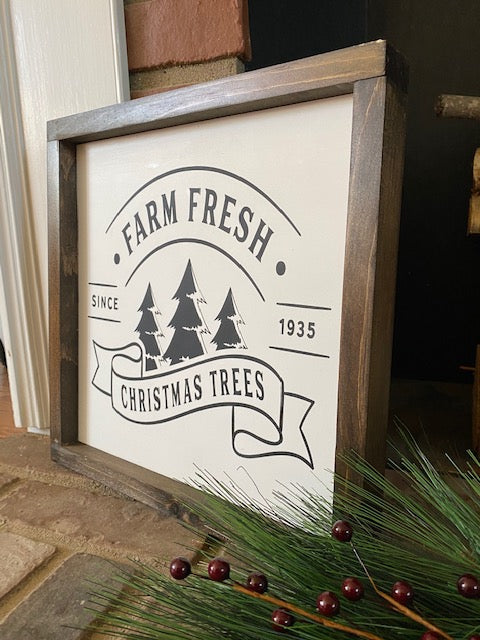 Christmas Sign, Christmas Tree Sign, Christmas Decorations