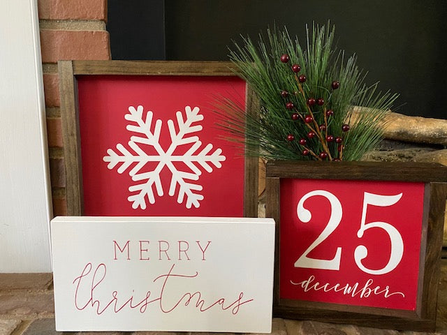 Christmas Sign, Snowflake Baby It's Cold Outside Sign, Christmas Decorations