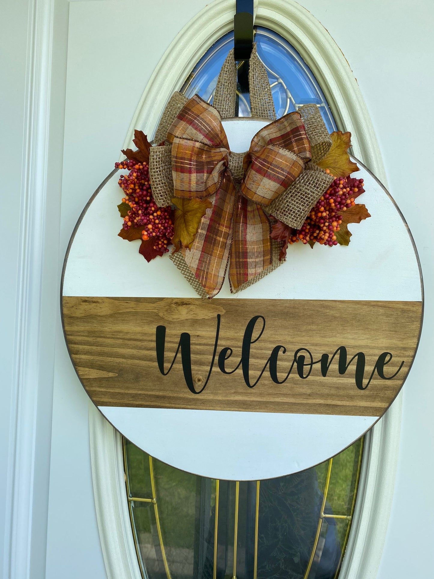 Welcome Sign, Welcome Fall Sign, Welcome Wooden Sign, Front Door Decor, Fall Welcome Sign, Welcome Door Hanger, Fall Farmhouse Decor