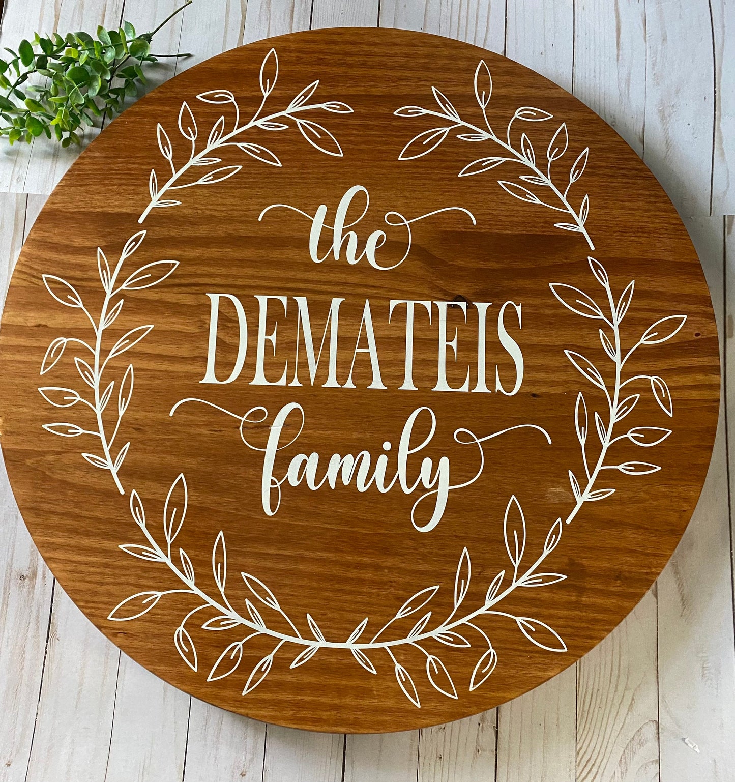 Last Name Lazy Susan