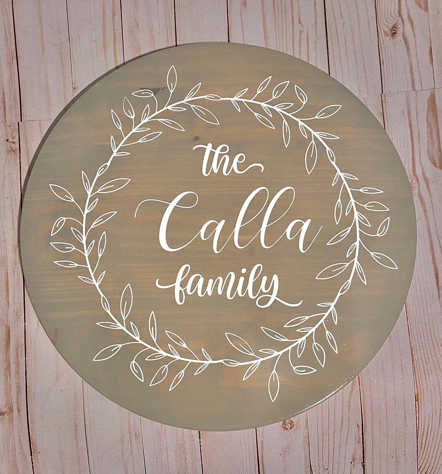 Last Name Lazy Susan