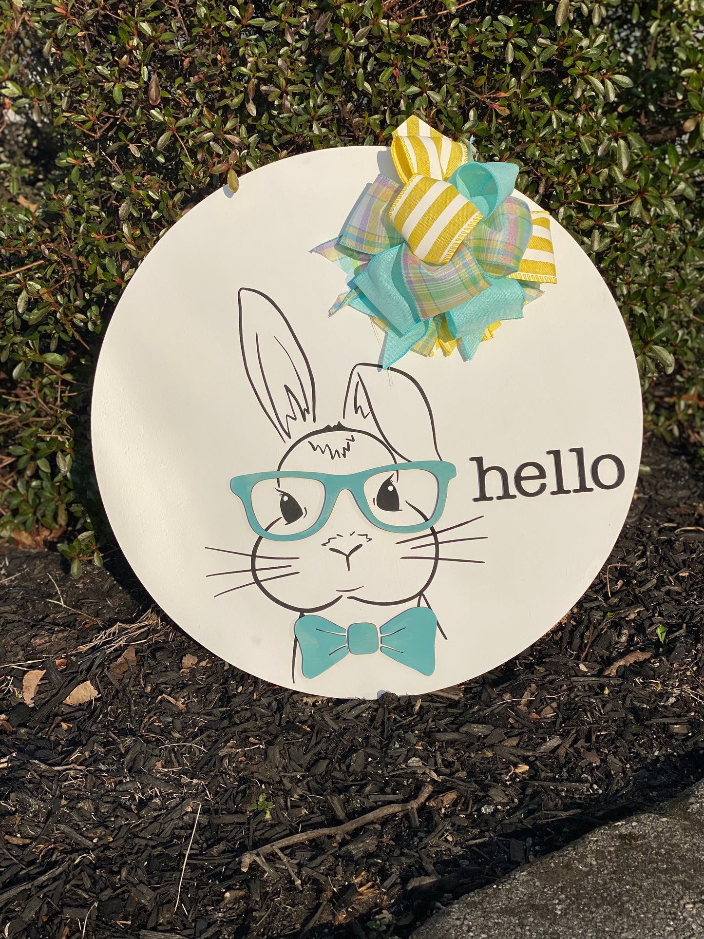 Easter Door Hanger | Spring Door Hanger | Bunny Door Hanger | Home Decor