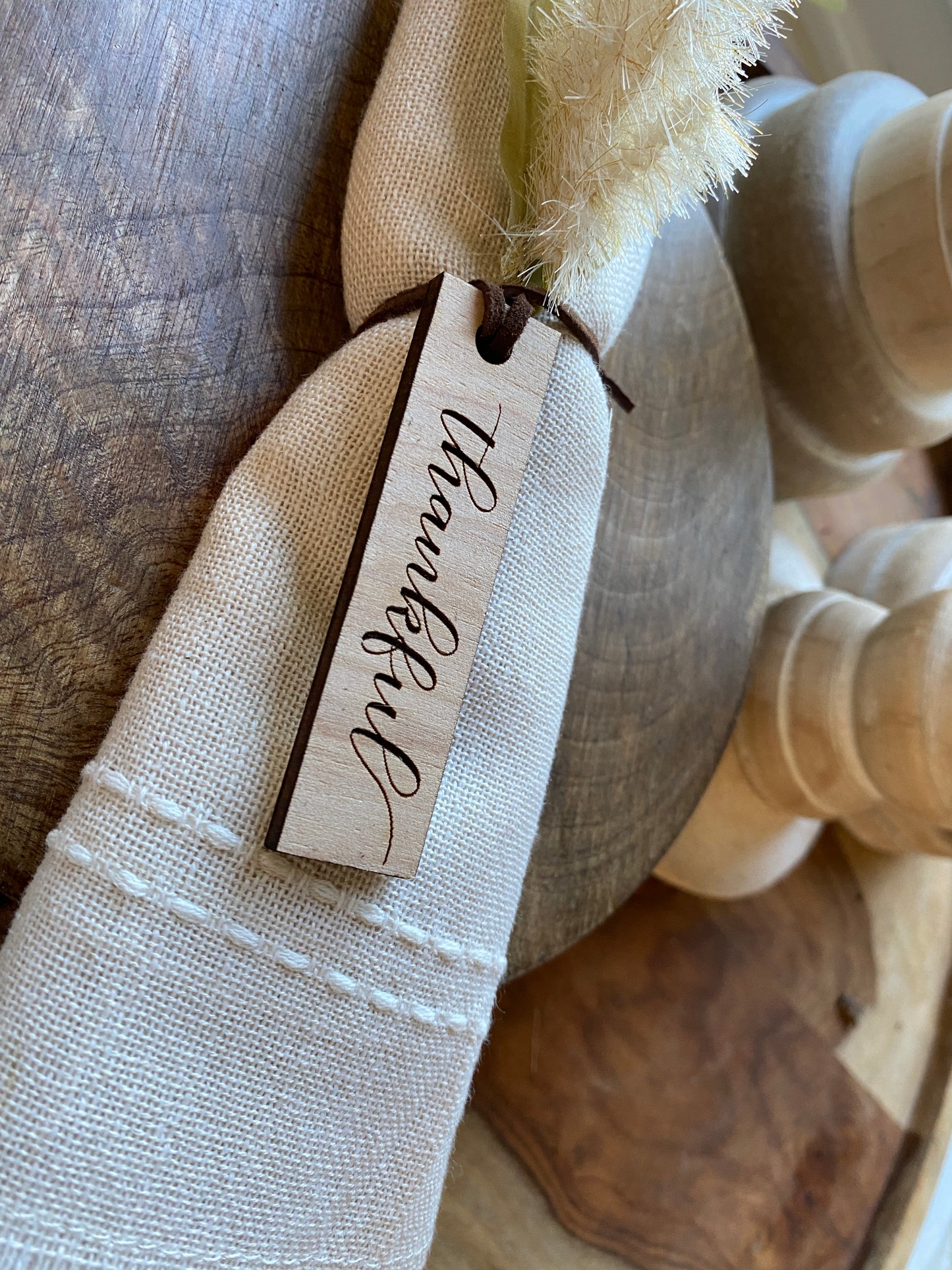Thanksgiving Napkin Ring Ties