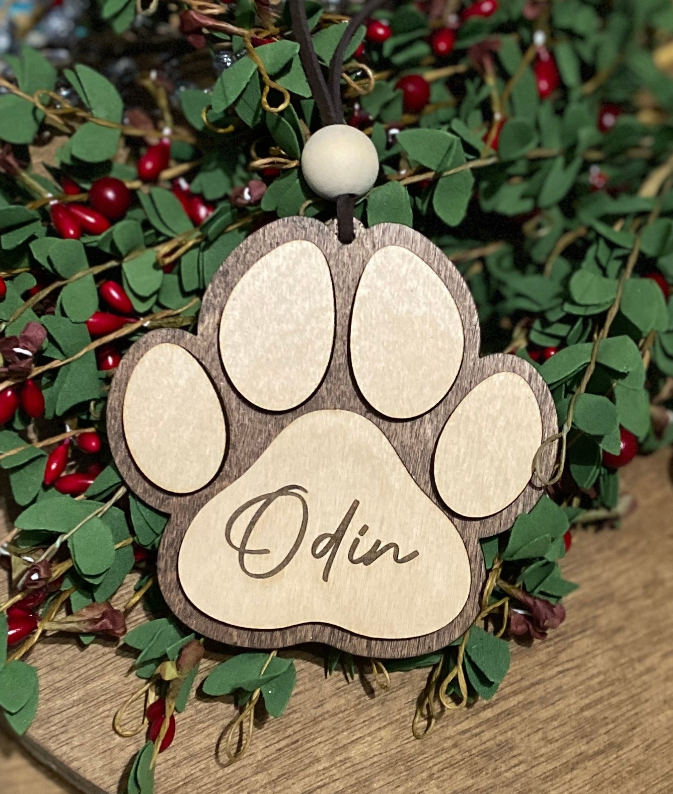 Personalized Dog Ornaments