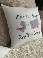 College Pillow, Going Away Pillow, Graduation Pillow