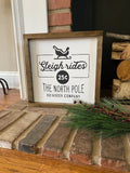 Christmas Sign, Christmas Sleigh Sign, Christmas Decorations