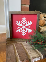 Christmas Sign, Snowflake Baby It's Cold Outside Sign, Christmas Decorations