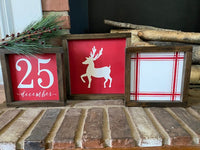 Christmas Sign, Christmas Date Sign, Christmas Decorations, December 25 Sign