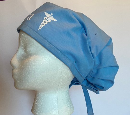 Custom Scrub Cap Bouffant Medical Caps Graceful Creations by Gracie Graceful Creations by Graciela
