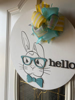 Easter Door Hanger | Spring Door Hanger | Bunny Door Hanger | Home Decor