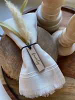 Thanksgiving Napkin Ring Ties