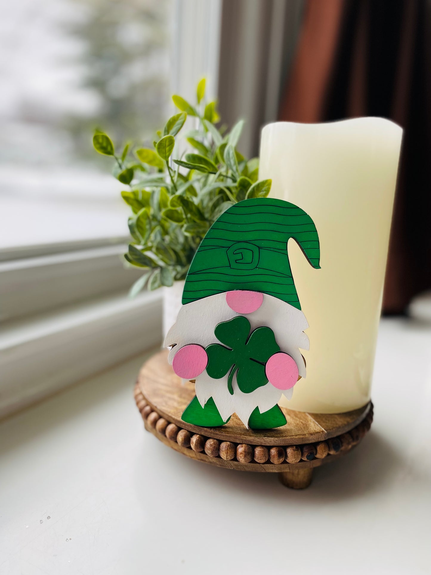 St Patrick’s Day Tiered Tray Decor