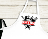 Dad Apron, BBQ Apron, Father's Day Gift, Male Apron